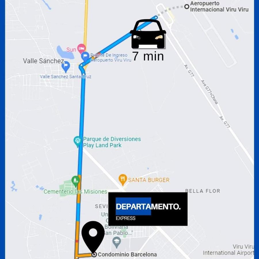 Despartamento Express Санта Крус де ла Сиера Екстериор снимка